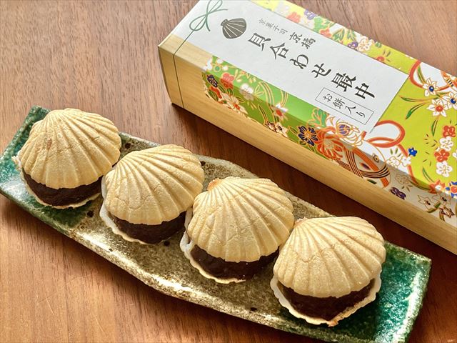 【京都おすすめ土産】みっちり詰まった餡にお餅入り！「貝合わせ最中」は見た目も最高に可愛い