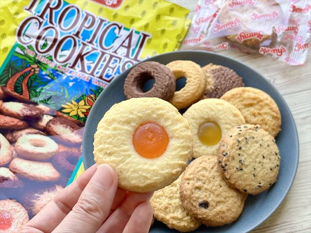 【沖縄おすすめ土産】スーパークッキーとどう違う？Jimmy’s＜ジミー＞の「トロピカルクッキー」