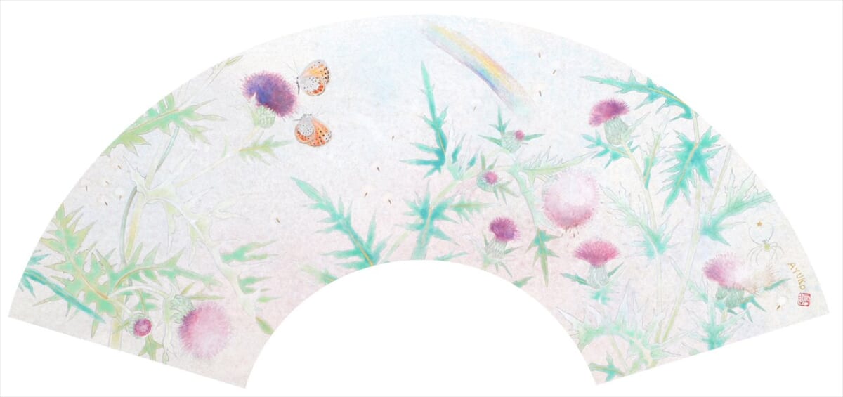 【京都】京扇子の老舗・宮脇賣扇庵で「定家亜由子展」5月19日から期間限定で開催