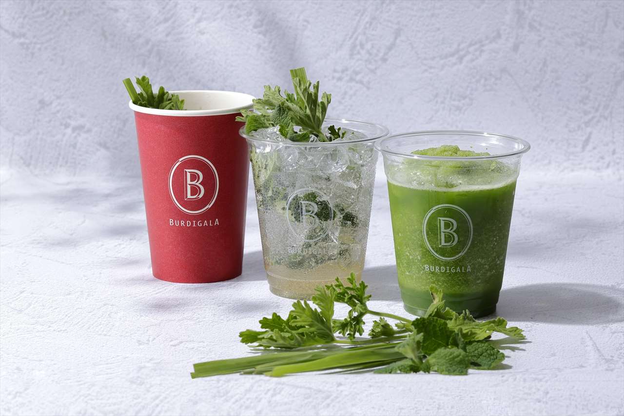 初夏のリラックスタイムに！フレッシュハーブを贅沢に使用した限定ドリンク3種が登場【BURDIGALA】